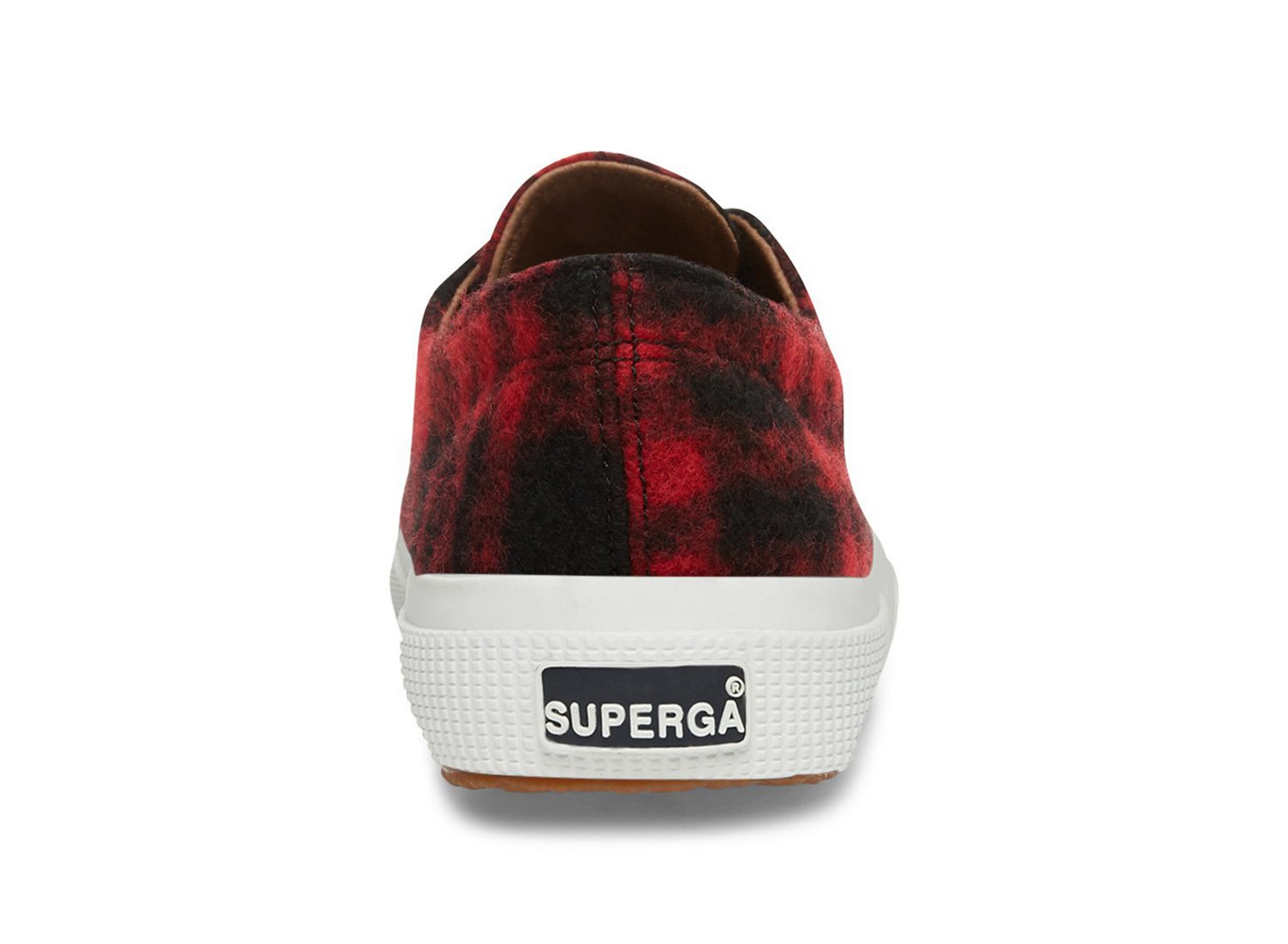 Espadrille Feminino Vermelhas/Pretas - Superga 2750 Shepherdwoolu - CJXYU-5864